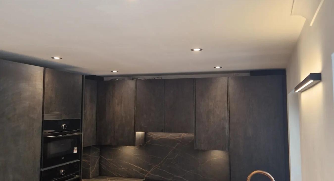New kitchen installed by C Smith Electrical in Northwich