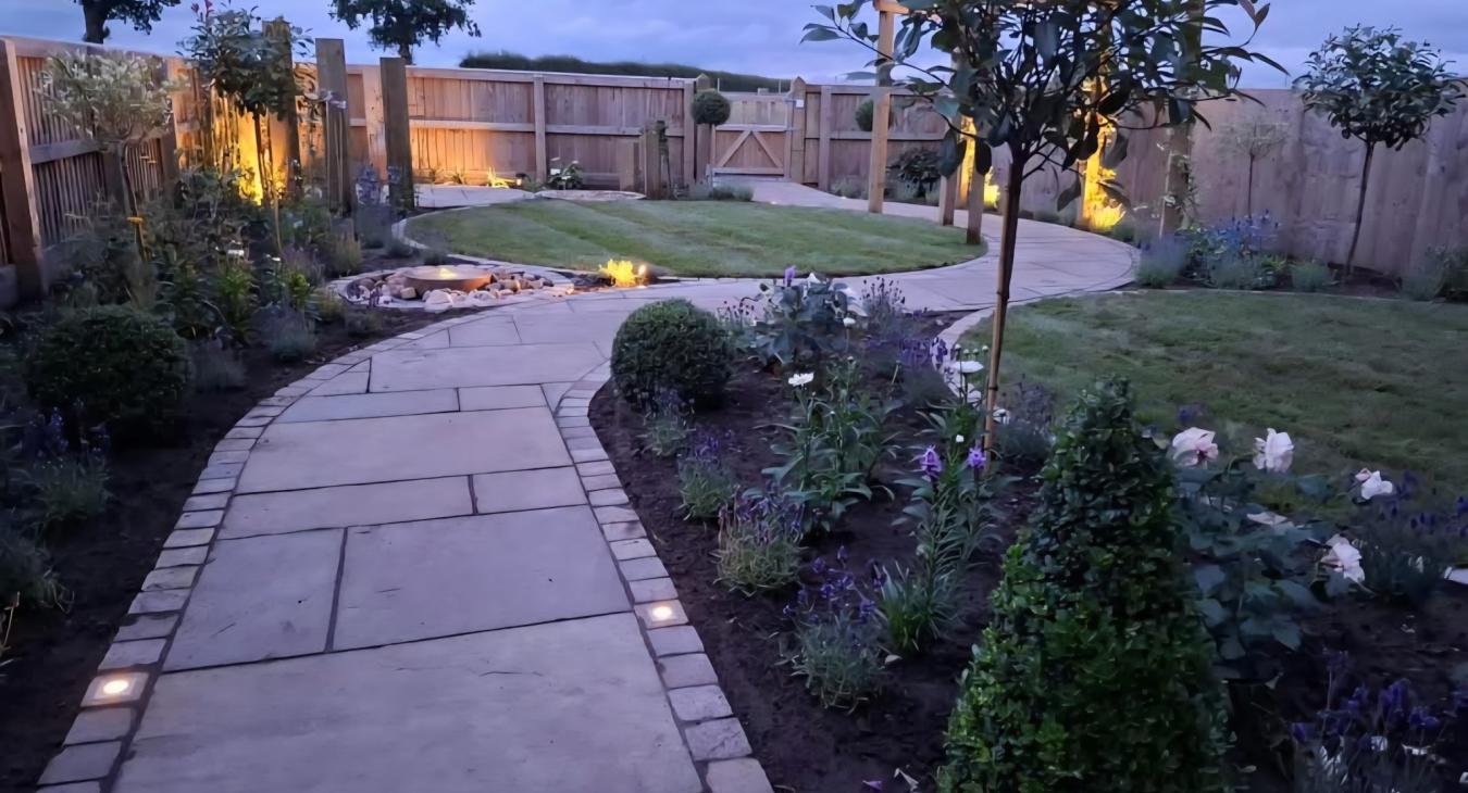 Garden Lighting Project, Northwich